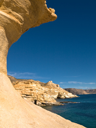 cliffs in Cabo de Gata
